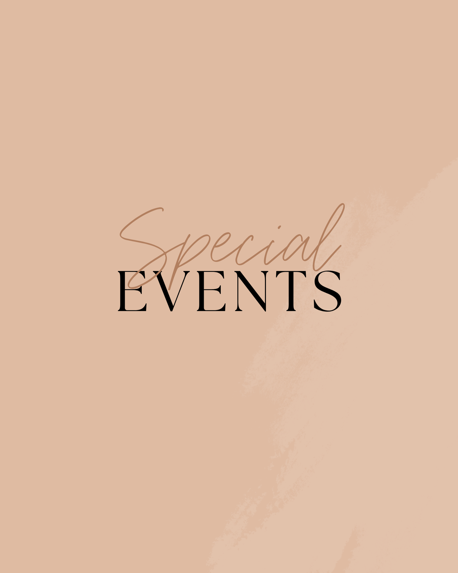 Special Events