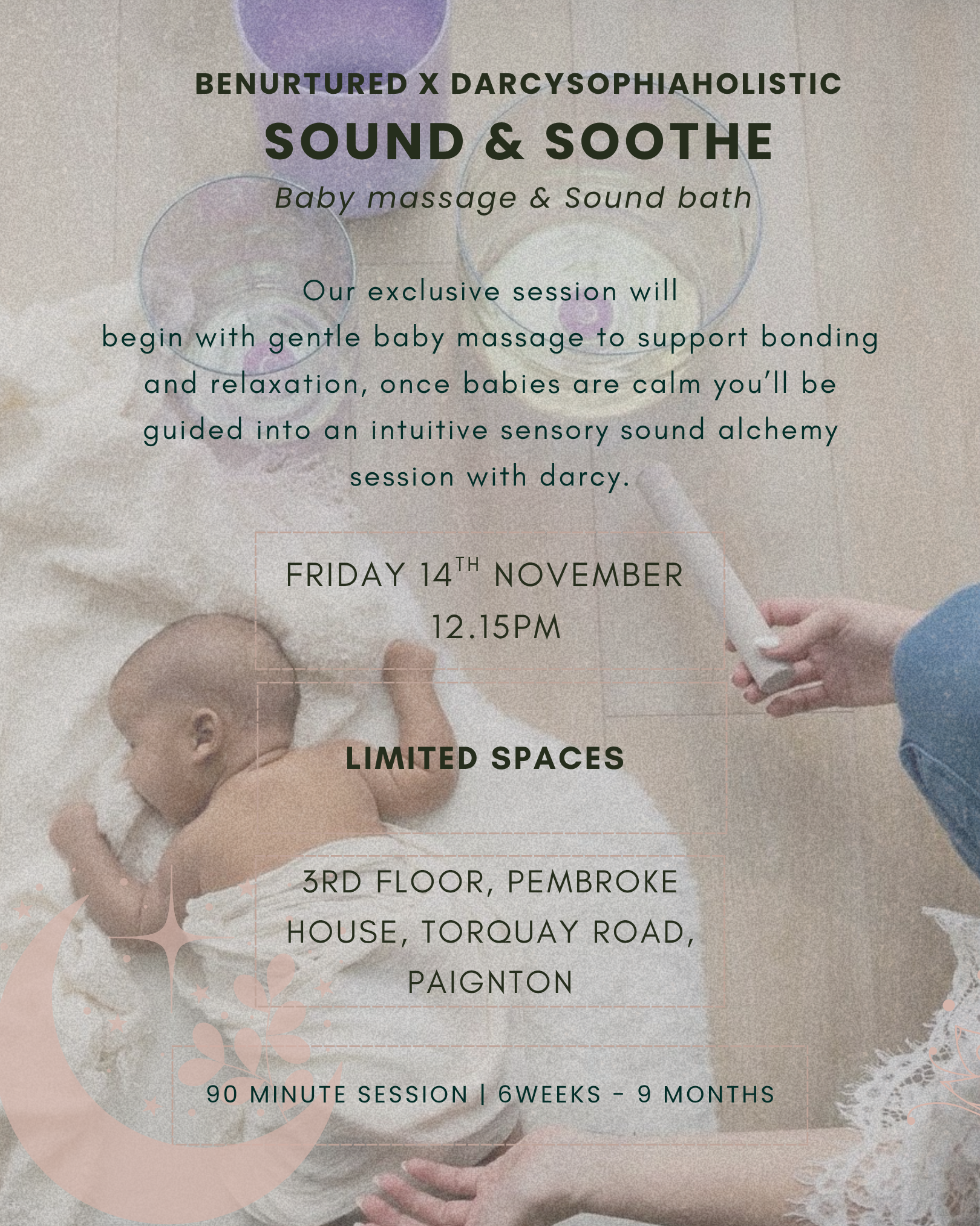 ✨ Sound & Soothe with Darcy | Nov 14 @ 12.15pm