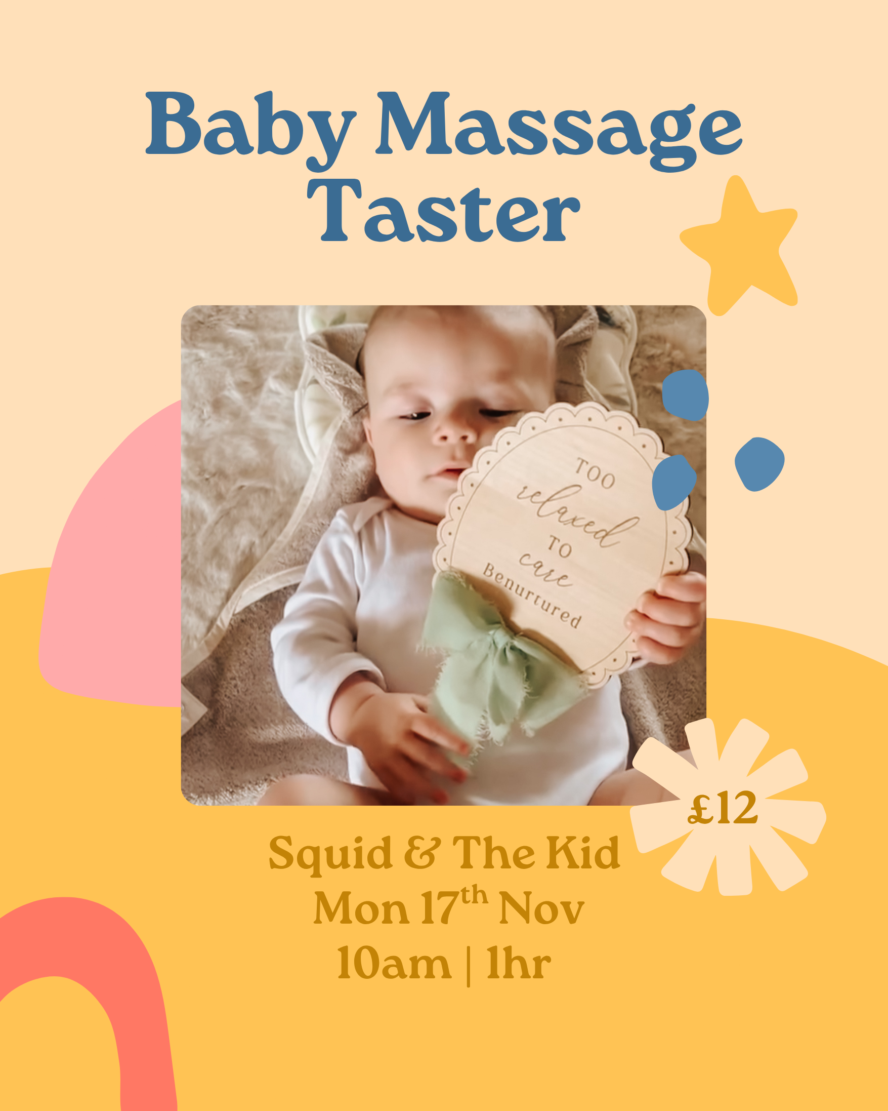 Baby Massage Pop Up - Topsham